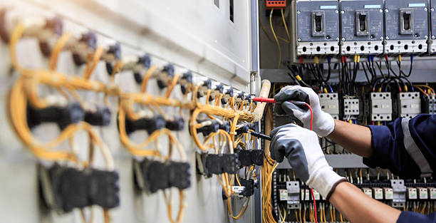 Professional Electrician technician working in Southport, IN